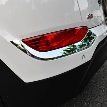 Auto ABS Plastikust tagumise udutule lamp trimmib katab kleebise jaoks hyundai tucson 2015 2016 2017 2018 tarvikud car styling