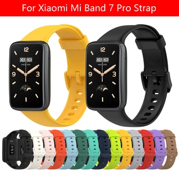 Bänd Xiaomi Mi Band 7 Pro Silikoon Sport Käepaela Smart Watch Asendamine Käevõru Mi Band 7 Pro Rihmad Tarvikud