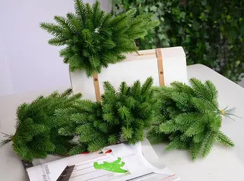Kunstlikku Lille Männi Oksad 10tk Võltsitud Taimed Jõulud Xmas Tree Home Decor